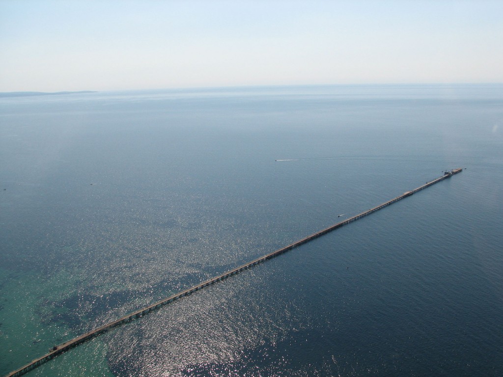 Busselton Jetty (that's seriously how long it is)